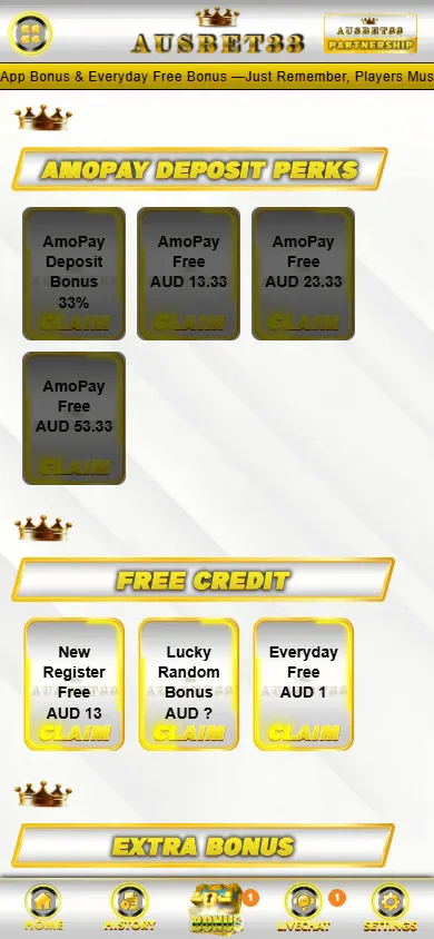 Ausbet33 Casino mobile promotions